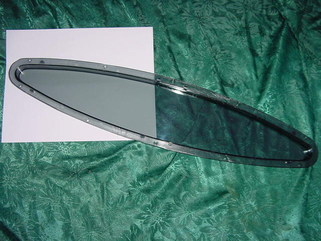 SEA RAY BOAT WINDOW & RING PAIR "TWO" NEW SUNDANCER WEEKENDER ANY FLAT SURFACE !