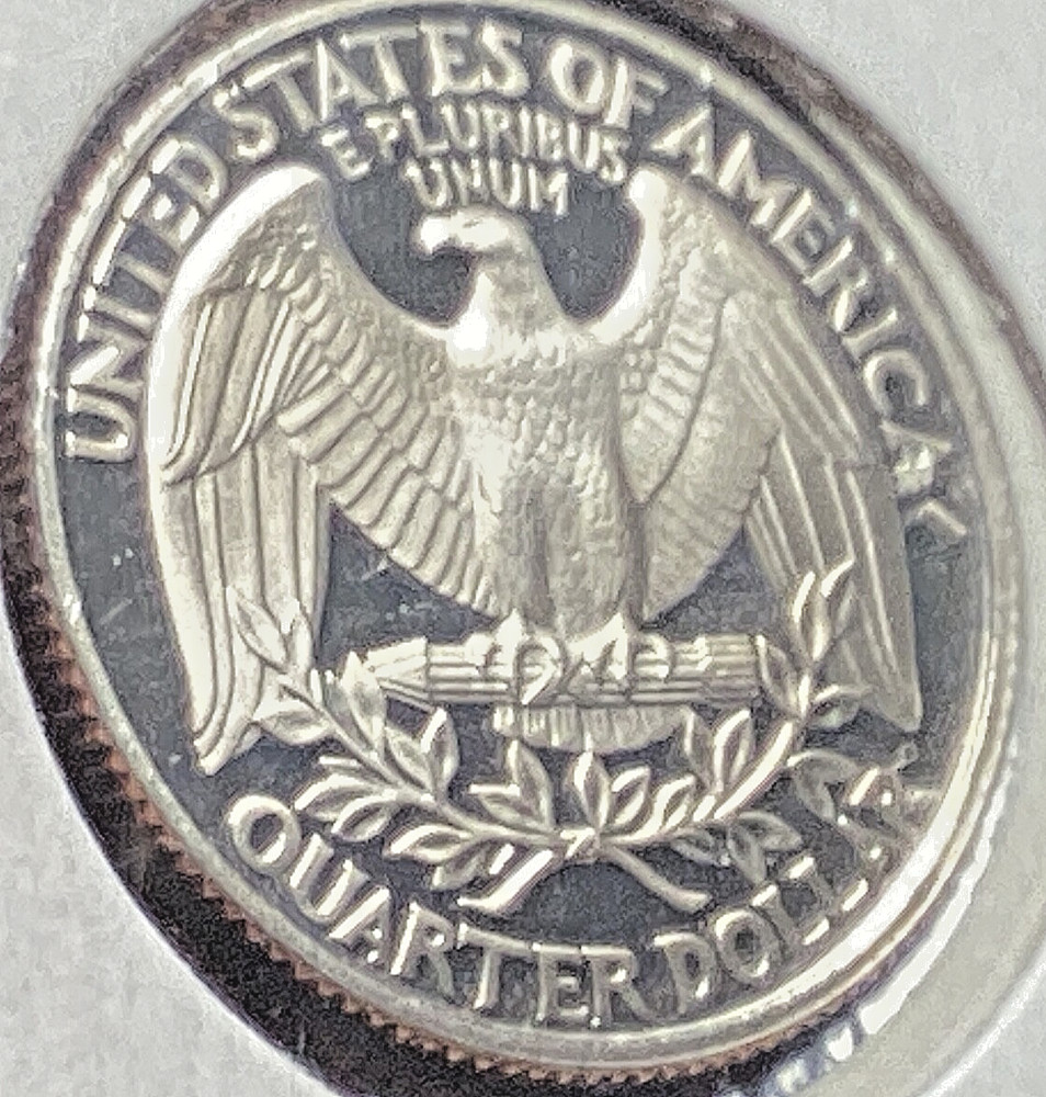 1993S, 1994S, 1996S Proof Washington clad Quarters