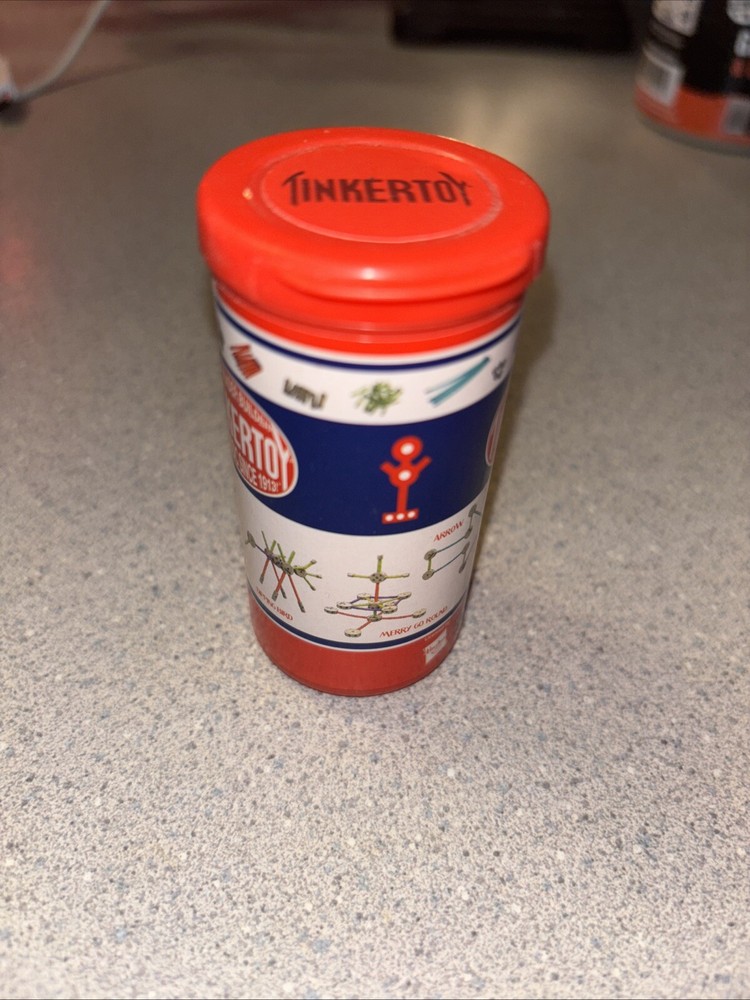 The Wonder Builder: Mini Tinker Toy, Plastic Pieces