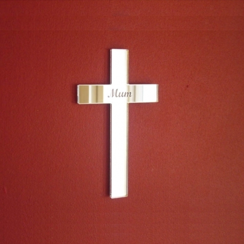 Cross Acrylic Mirror (Several Sizes Available)