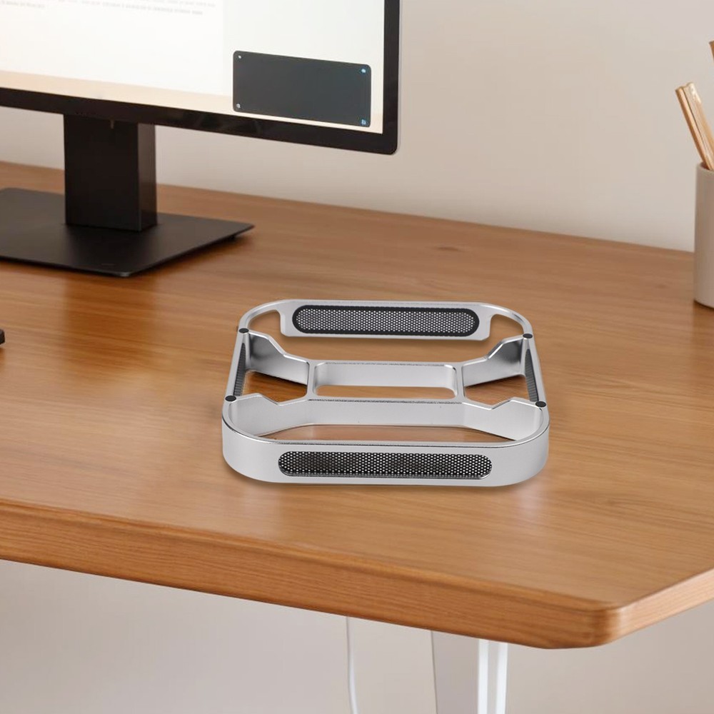 Dustproof Cooling Stand for Mac-Mini-M4: Enhanced Ventilation & for Protection!