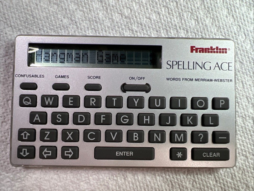 Franklin Spelling Ace Model SA-95 w/ Case Tested & Working