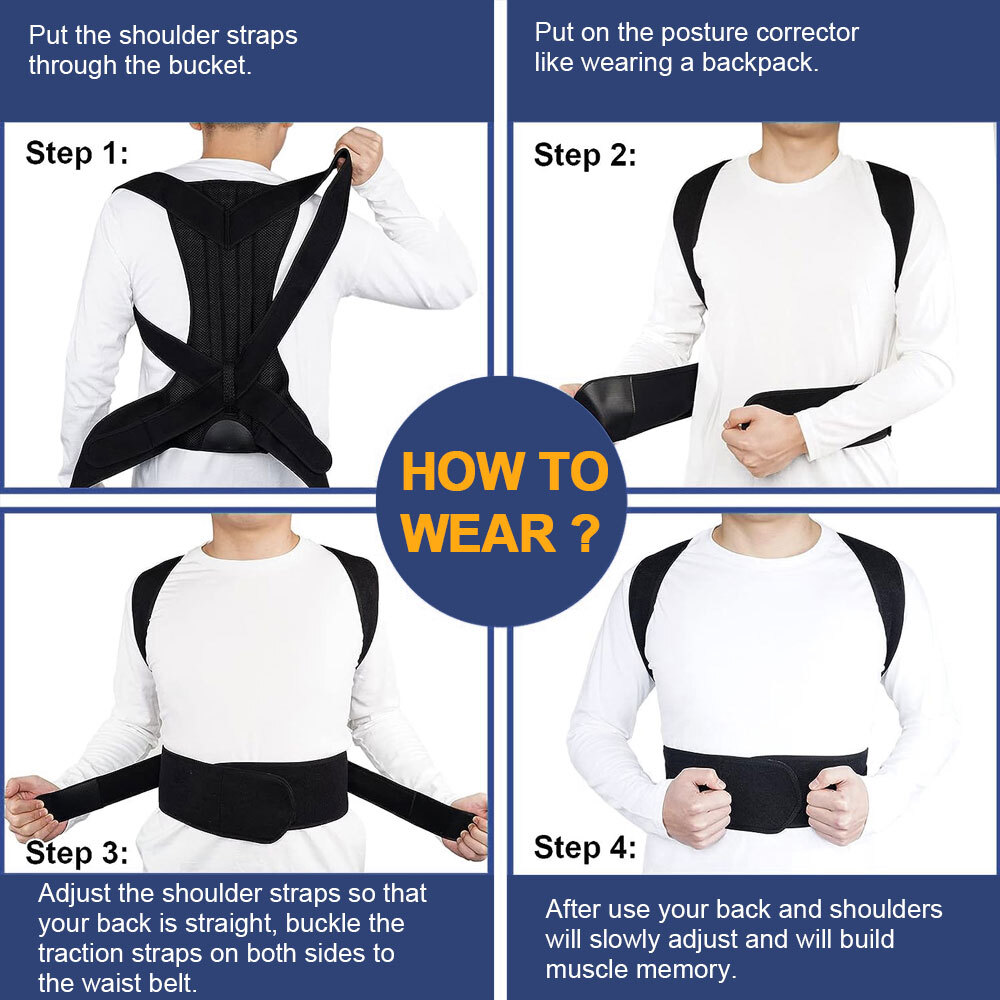 Back Brace for Lower Back Pain Relief Sciatica Breathable Lumbar Support Belt