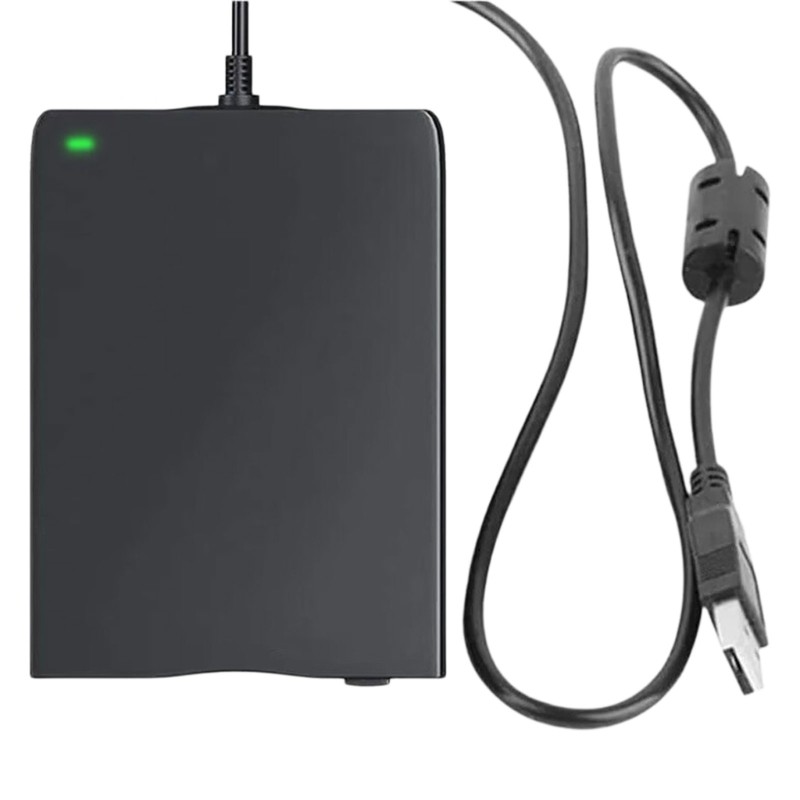 Plastic 3.5inch ExternaUSB Floppy Disk Drive For Archiving Old Documents