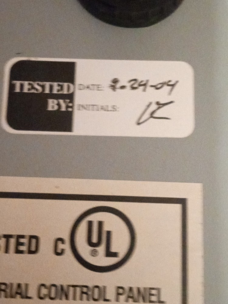 Wired Switch Contact Panel ABB A40-30-10 Thermal Overload Electrical Box Control