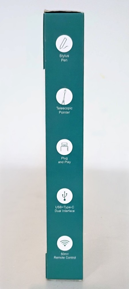 Wireless Presentation Remote Clicker Touch Screen Stylus Pen - Telescopic Point