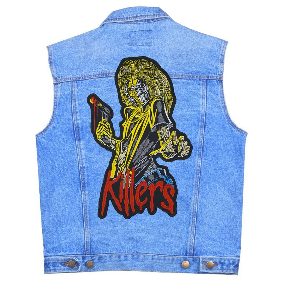 Iron Maiden "Killers" EMBROIDERED BACK PATCH
