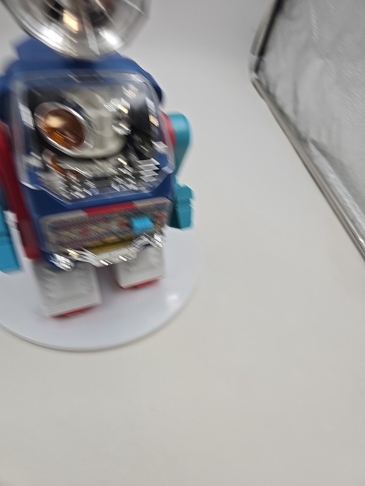 VINTAGE Robot Lambda 111 Rotating Searchlight And Rader Mint Condition