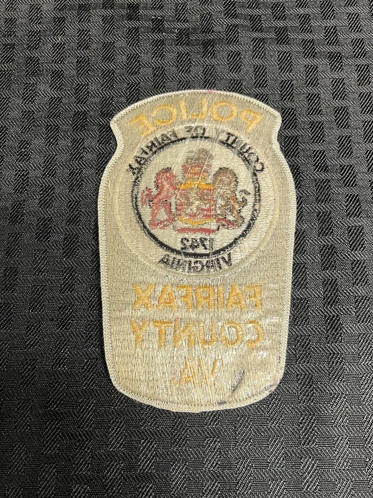 Fairfax County Virginia Police Patch
