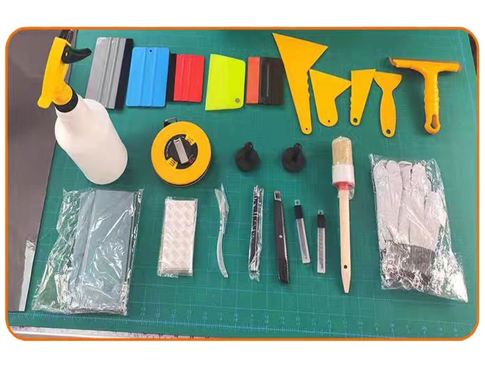 23 tools in one Vinyl Apply Tools Box Sticker Special Tool Box