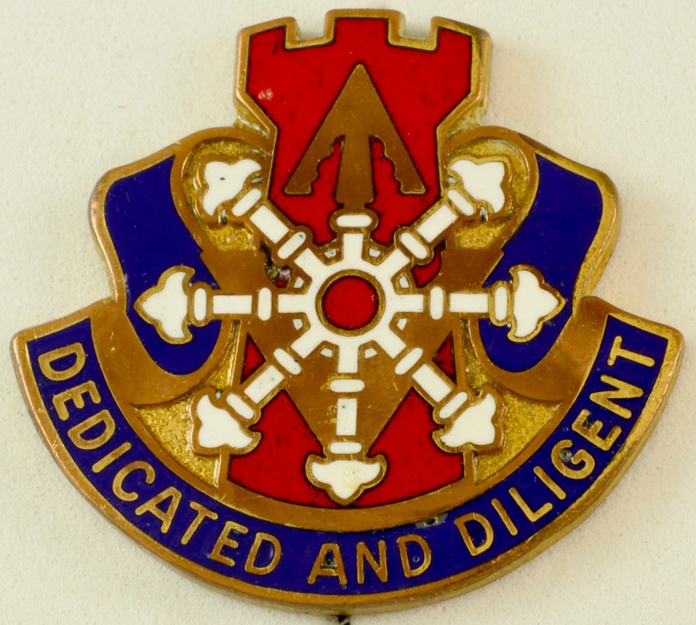 111th Engineer Battalion Crest DI/DUI CB D22 HM