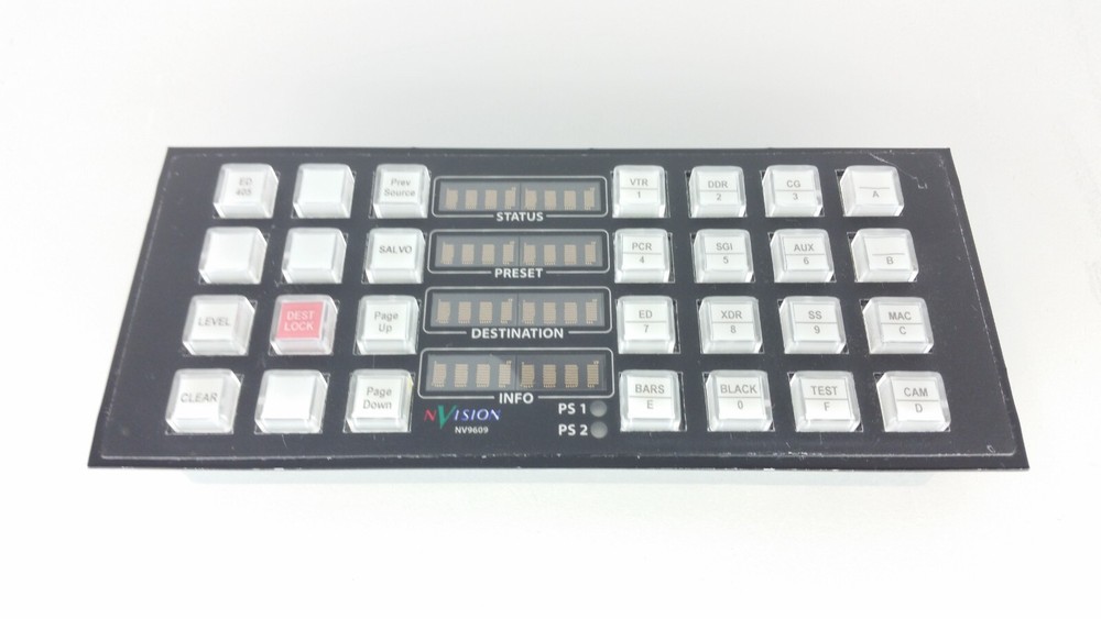 NVISION NV9609 Control Panel