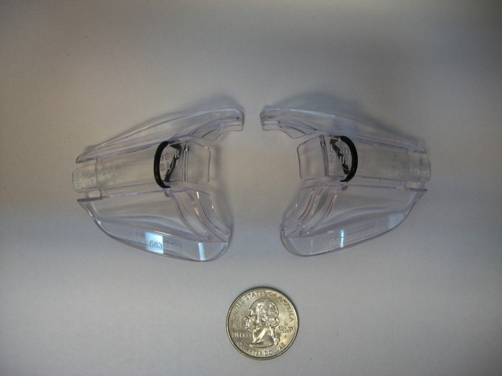 B52 Clear Safety Wing Mate Side Shields For Glasses, 1 Pair