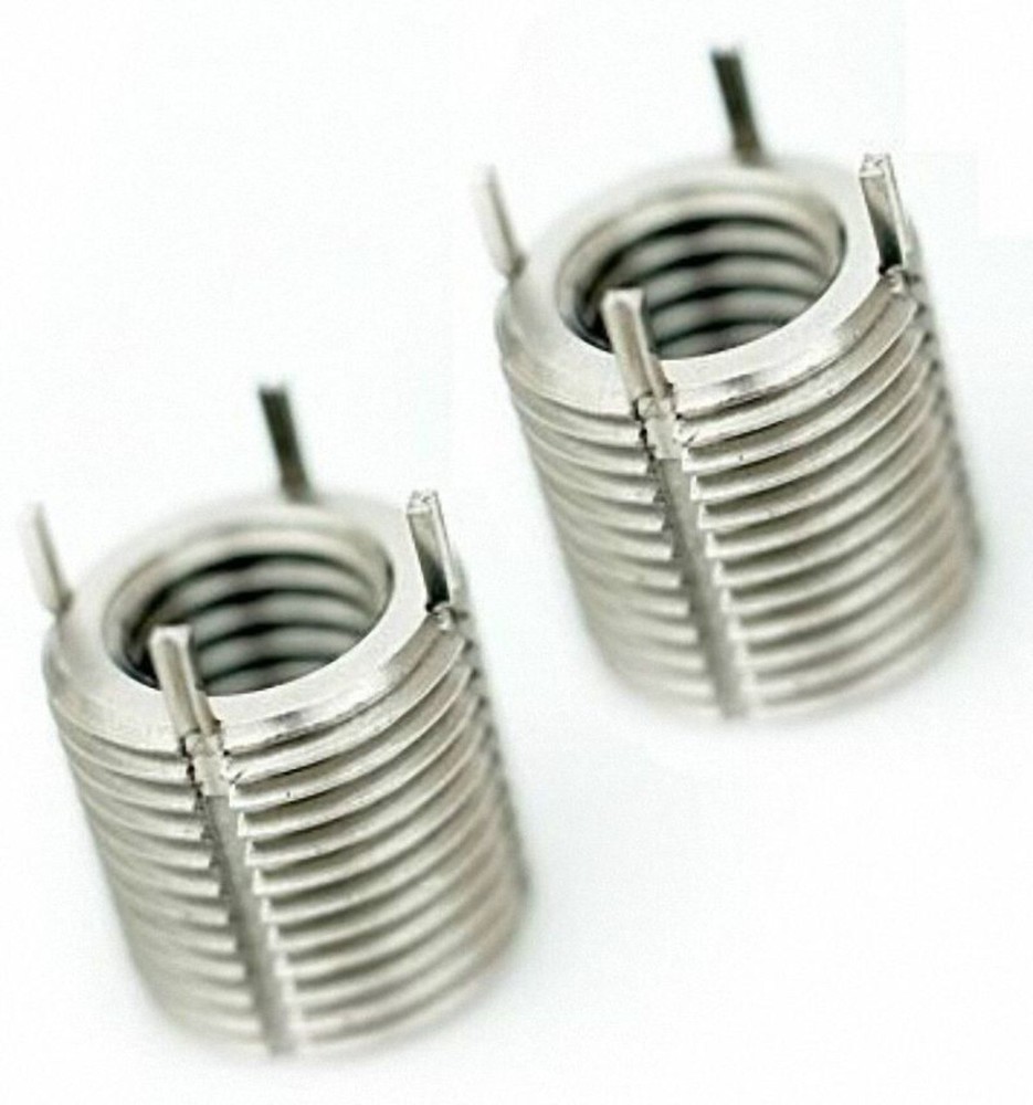 Select Size M2 - M18 Stainless Steel Key Locking Lock Thread Repair Insert