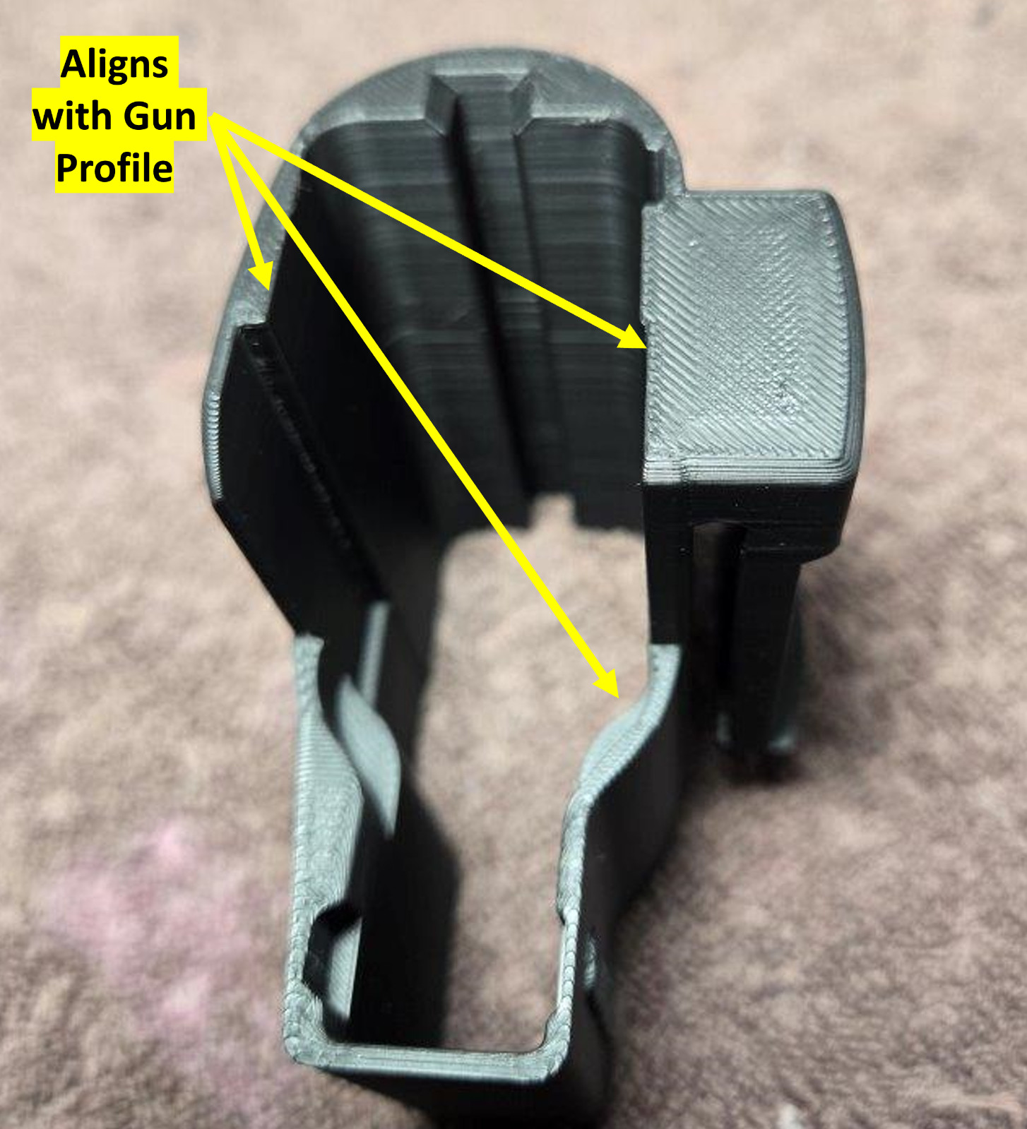 GLOCK 19 19 MOS, 23 Holster In Waistband IWB Conceal Carry. USA Made Ships FREE