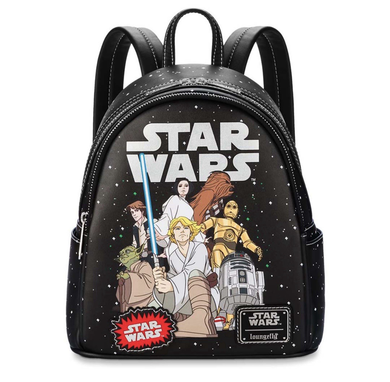 Disney Parks Loungefly Star Wars Glow in the Dark  Mini Backpack New with Tags