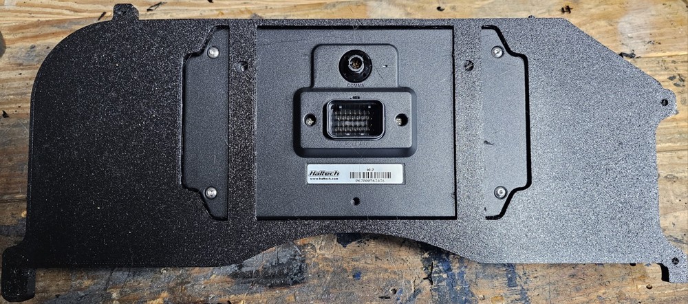 Haltech iC7 Dash Mount For 87-93 Foxbody Mustang.