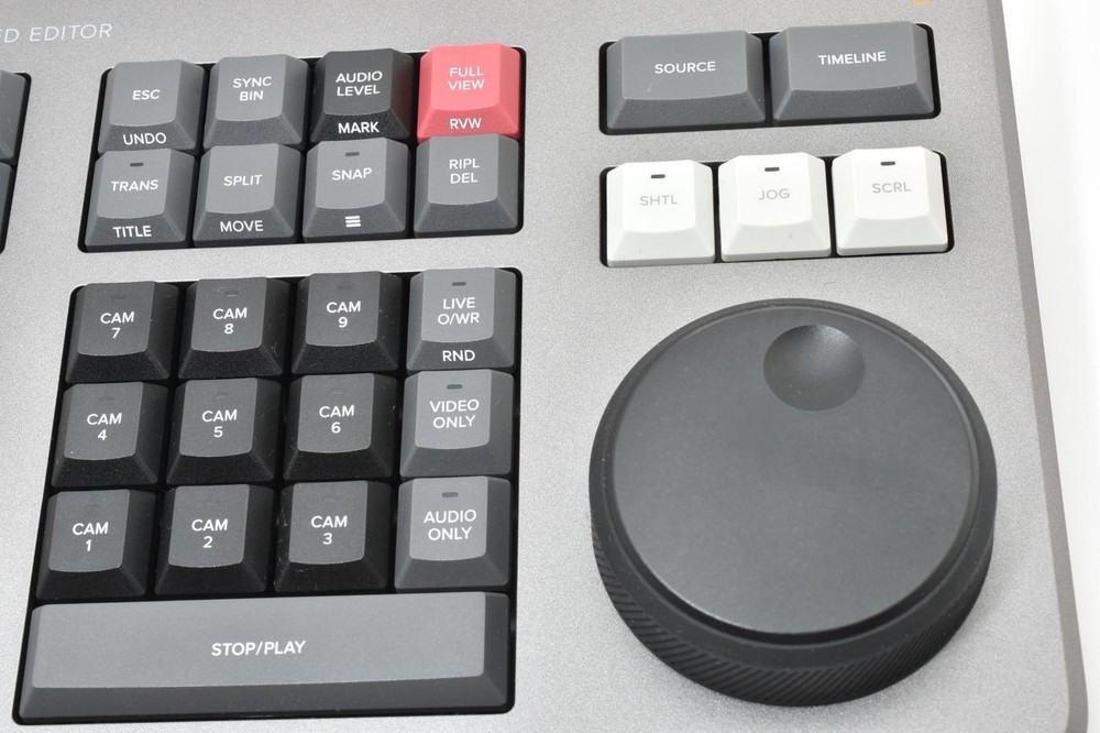 Blackmagic Design DaVinci Resolve Speed Editor Keyboard ONLY NO Software Japan