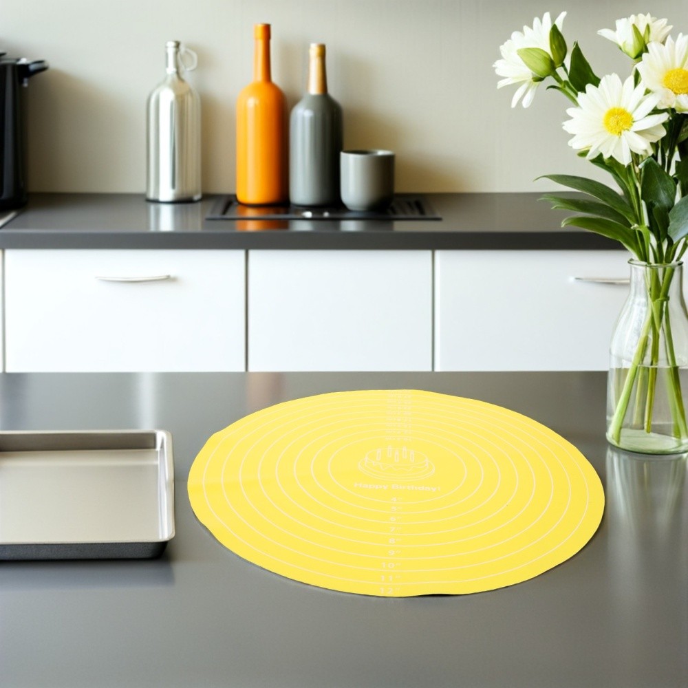 Insulated Dough Pad Baking Mat with Scale Kitchen Silicone Placemat
