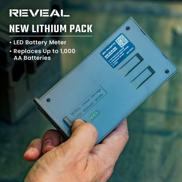 NEW Tactacam Reveal RV-LBAT-V2 Rechargeable Lithium V2 Cartridge Battery Pack