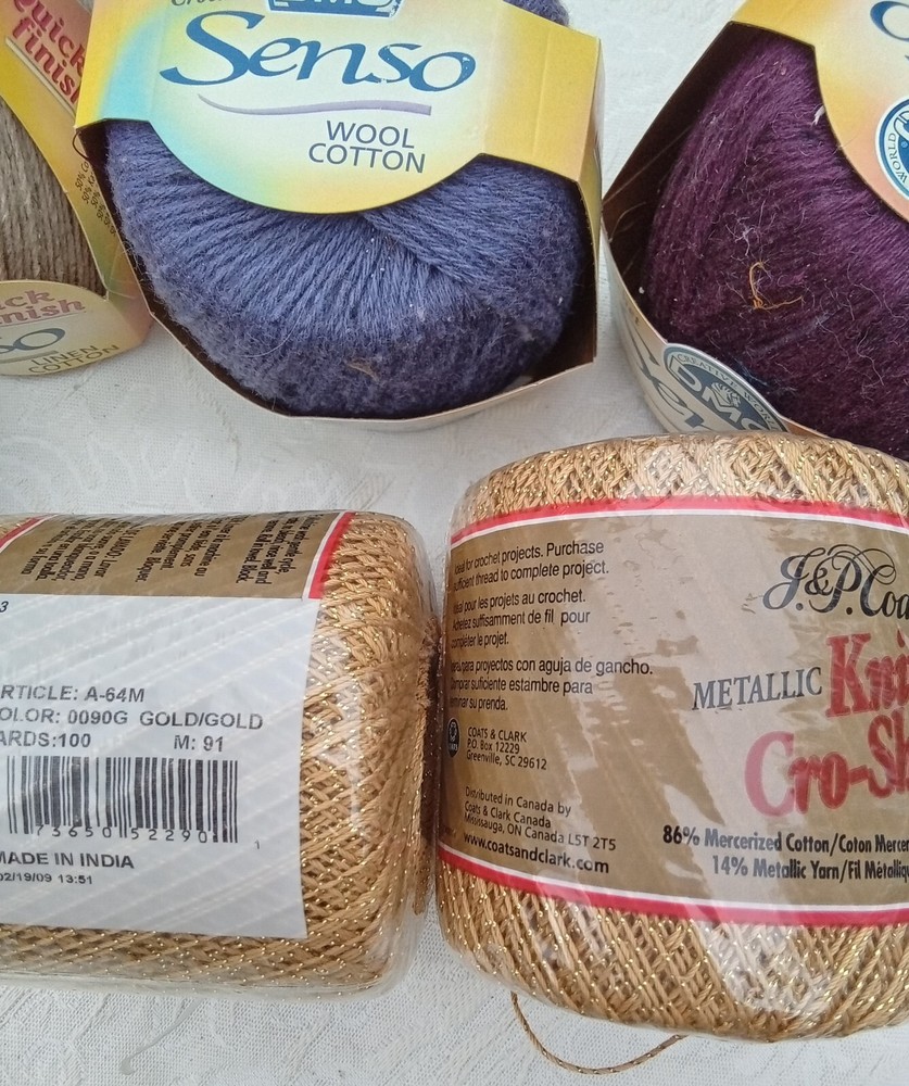 Senso Crochet Thread 6 New one open