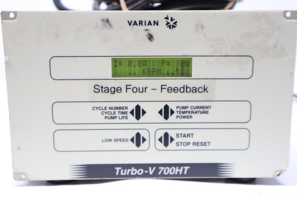 Varian Turbo-V 700 HT Controller USED - Read Description
