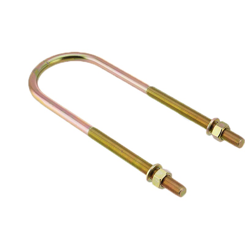 Universal 4” Leaf Spring Lowering Block Kit with U-Bolt & Installation Hardware