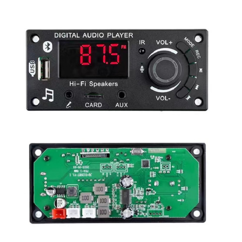 Bluetooth MP3 Decoder Board 2*50W Amplifier Audio Player Car FM Radio Module