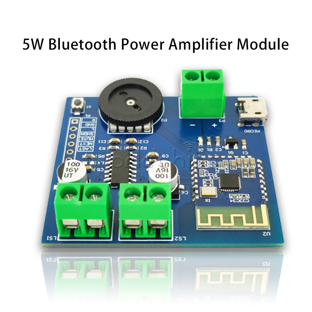5W*2 Bluetooth 4.2 Audio Module Lossless 2-CH Stereo Low Power Consumption