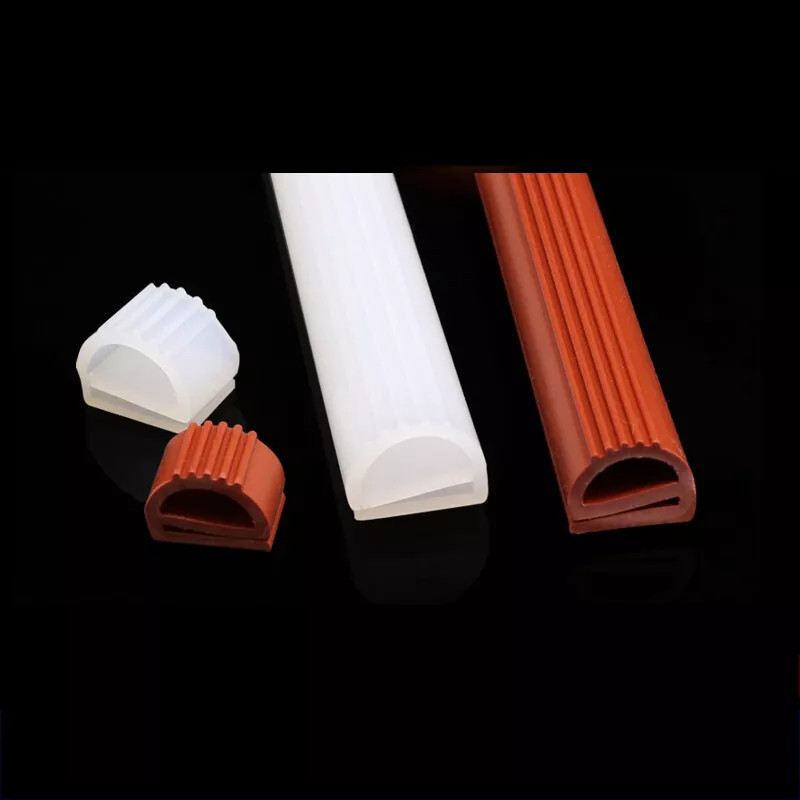 E-Type Rubber Seal Strip High Temperature Resistant Silicone Oven Seal