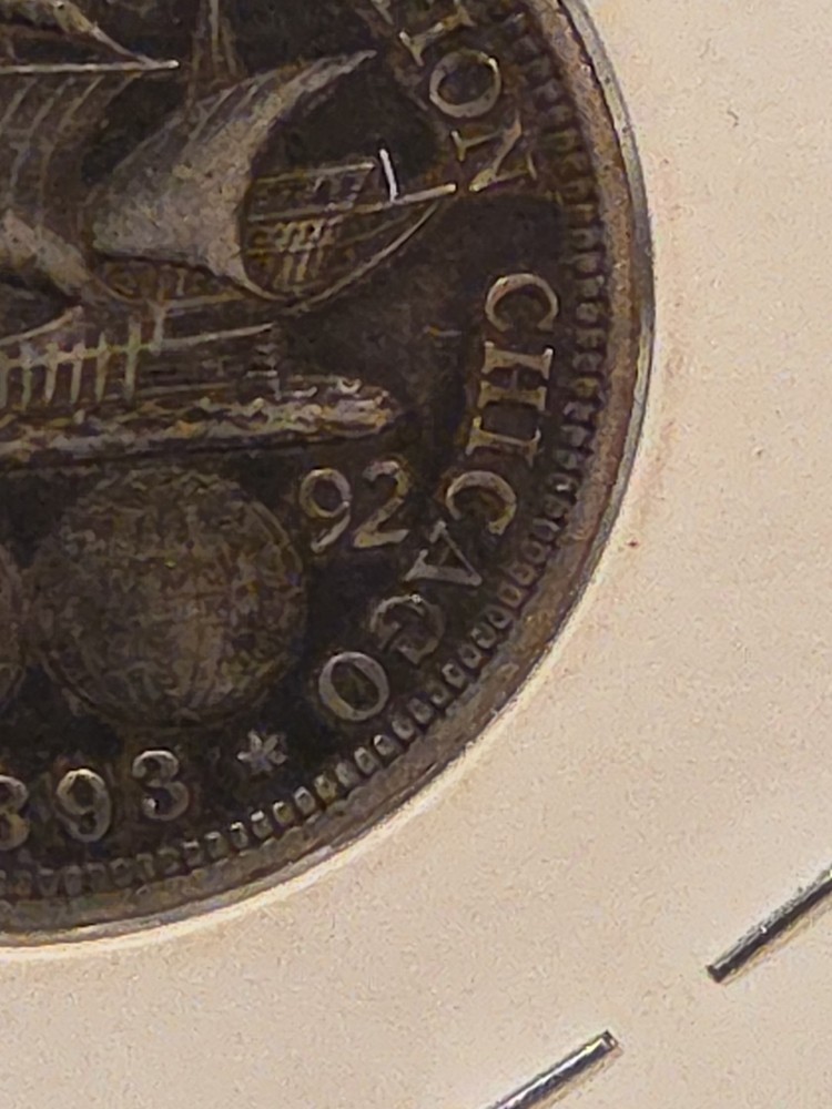 1893 Commemorative Half Dollar Columbia Exposition