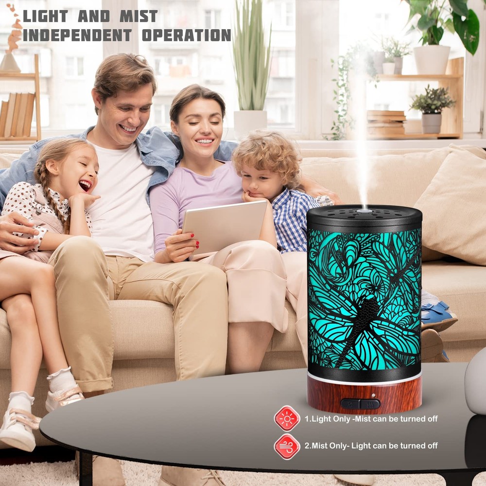 Essential Oils Diffuser,Aromatherapy Diffuser,Birthday for 011-dragonfly