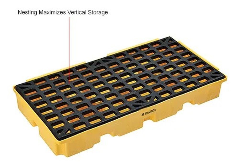 Global Industrial? 2 Drum Spill Containment Modular Platform