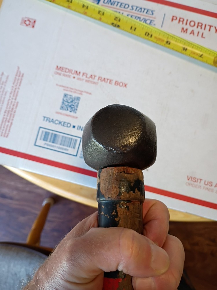 HELLER FARRIER'S CAT HEAD TURNING HAMMER-BLACKSMITH
