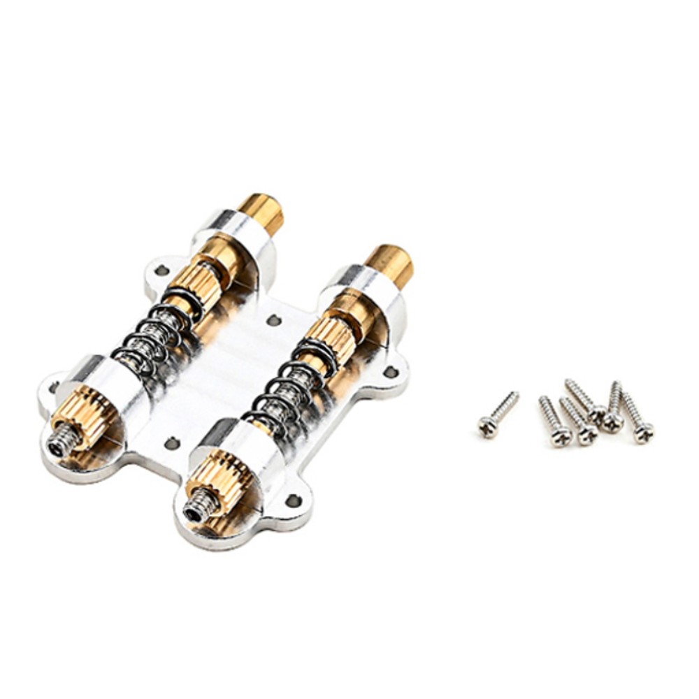 Brass Double Tremolo Stabilizer Guitar Tremolo Stopper Stabilizing Device Kit