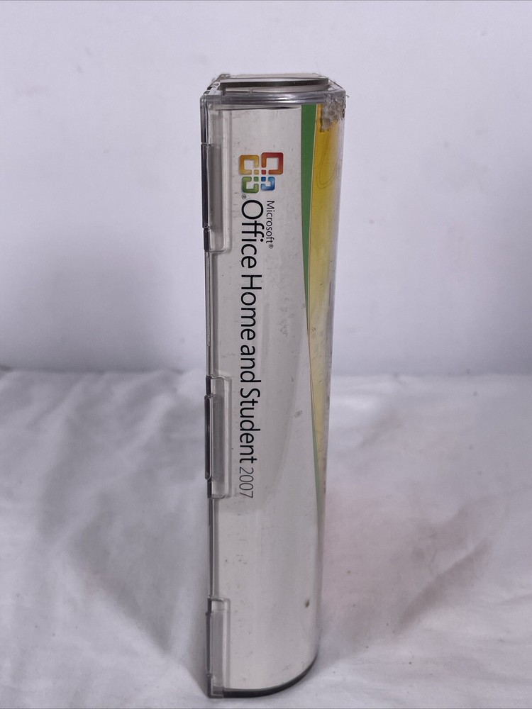 Microsoft Office Home and Student Edition 2007 Word Excel PowerPoint OneNote PC