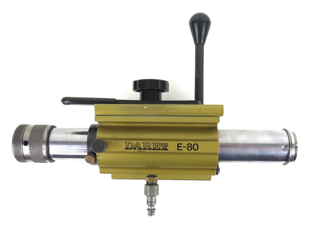 Darex E-80 End Mill Sharpener Air Spindle, Housing & Draw Bar Assembly