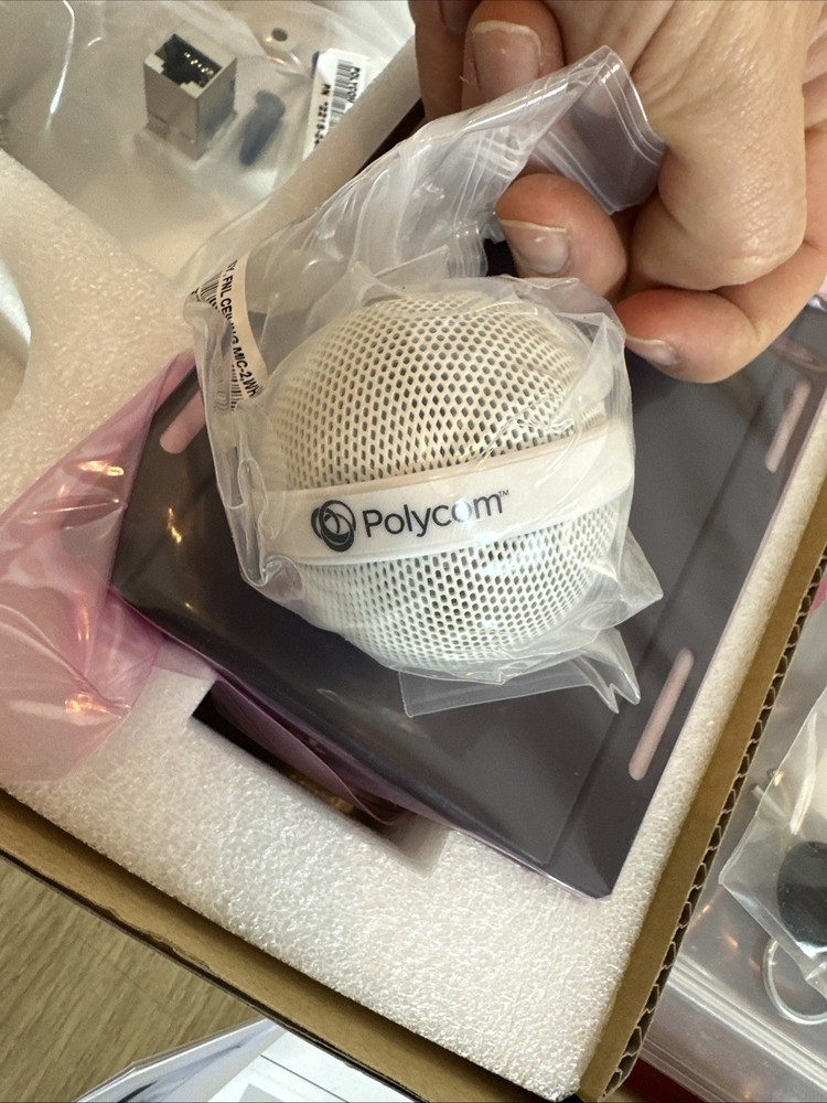 New Open Box Polycom HDX Ceiling Microphone Array for HDX Video Conferencing