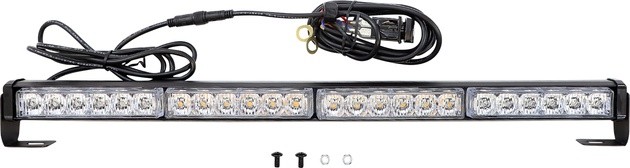 Moose LED UTV Chase Light 24"L Rear Black
