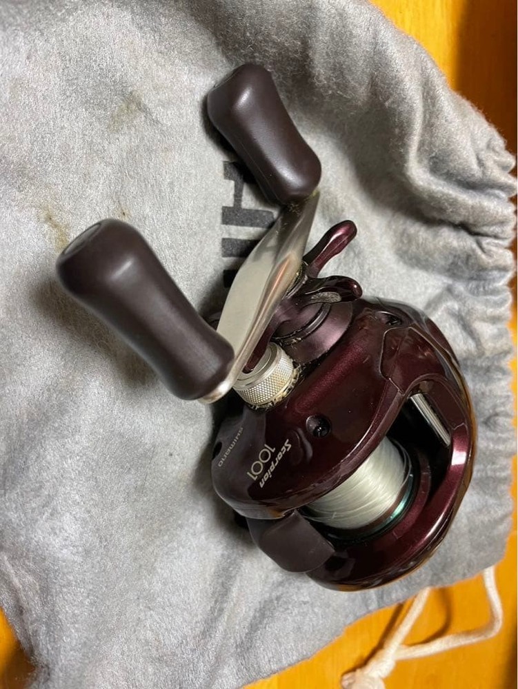 casting reel, Scorpion with storage bag