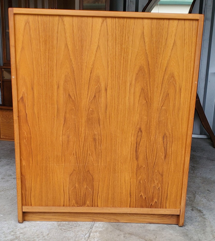 Danish Modern Roll Top Desk Langeskov Mobelfabrik