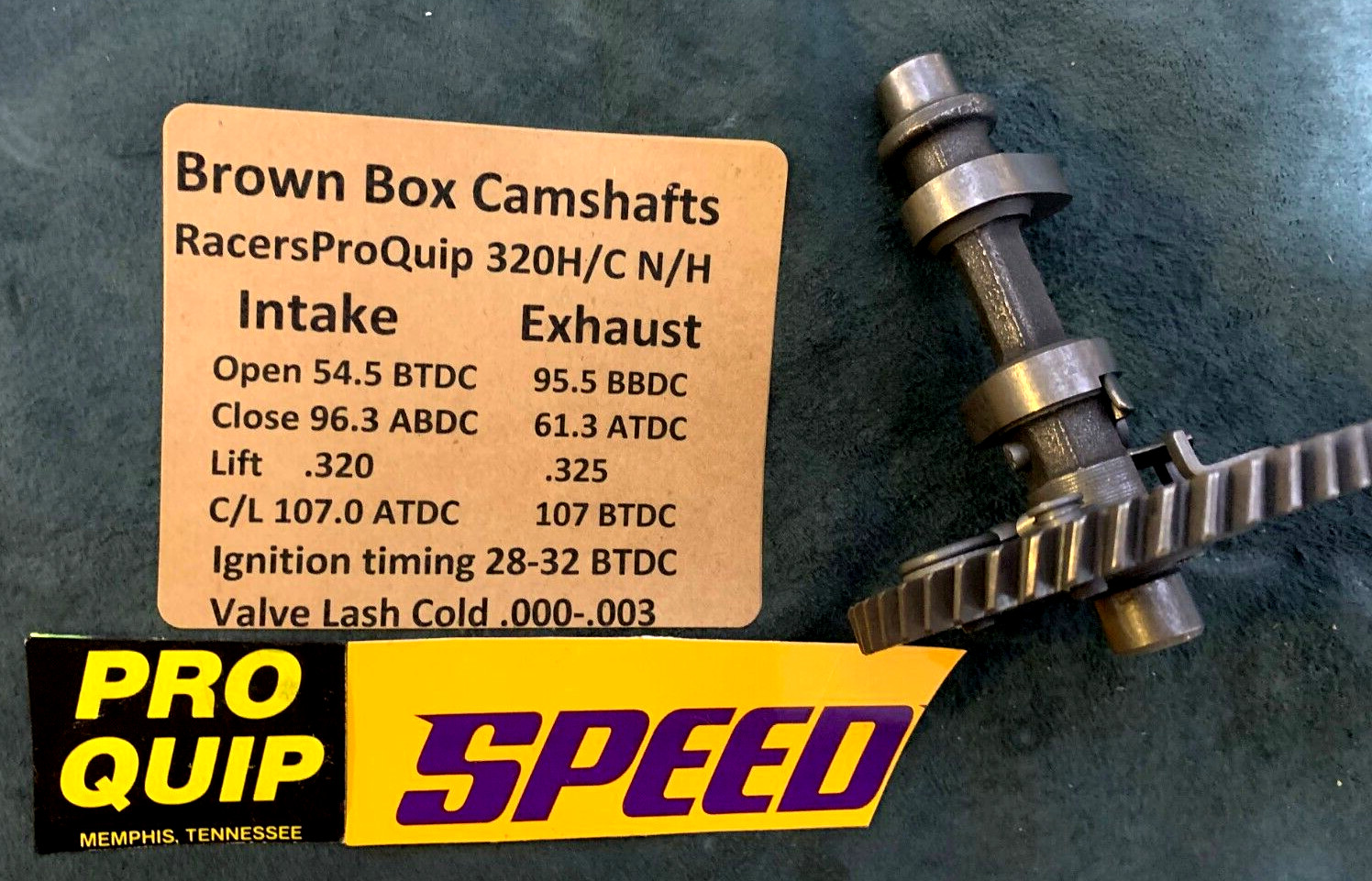 Predator 224 320 Lift BrownBoxCam Pre-Clearanced Cam ONLY RaceKart MiniBikes USA