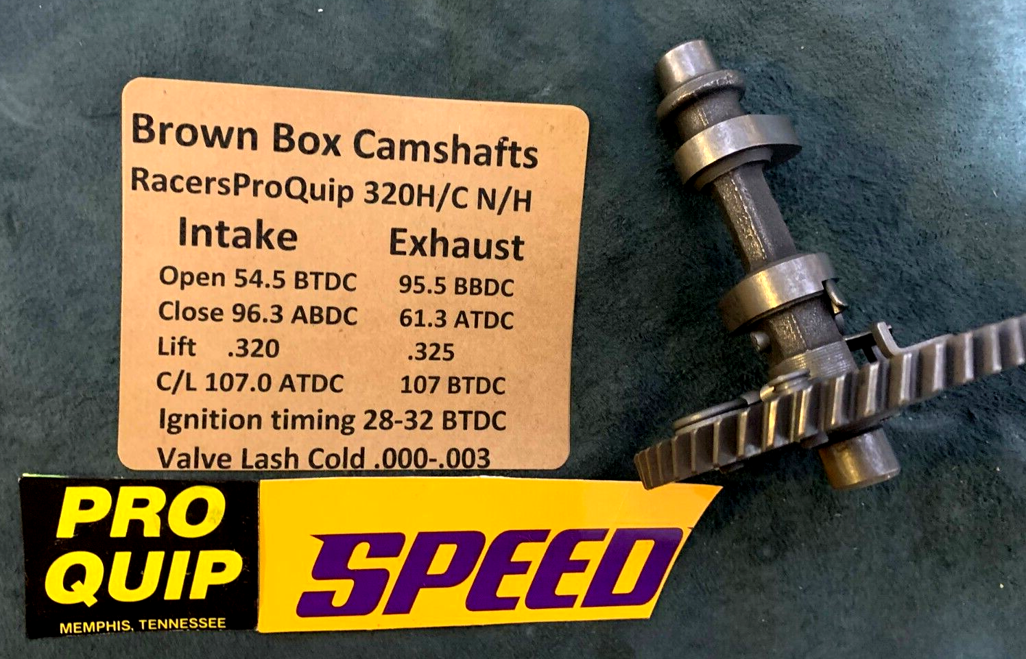 Predator 224 320 Lift BrownBoxCam Pre-Clearanced Cam ONLY RaceKart MiniBikes USA