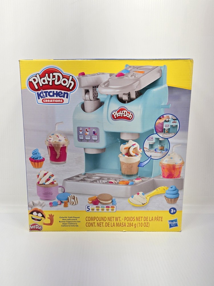 Play-Doh Kitchen Creations Colorful Cafe NIB