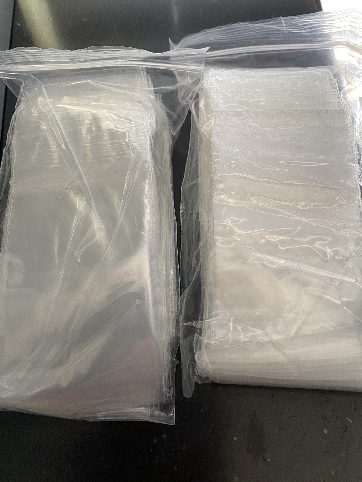 100 Clear Small Zip Seal Top lock 3"x 2" Plastic Bags jewelry bags, etc