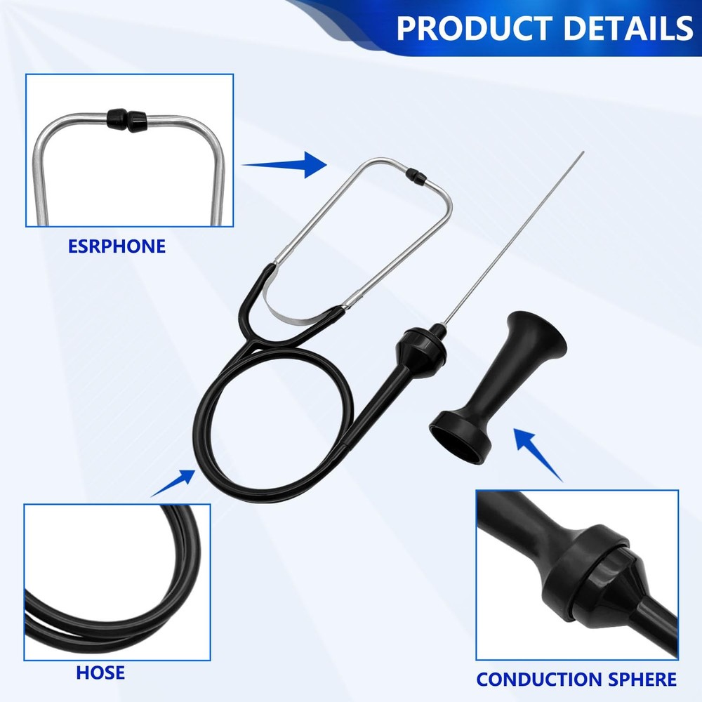 ZKTOOL Mechanics Stethoscope Kit - 3 Piece 3PC