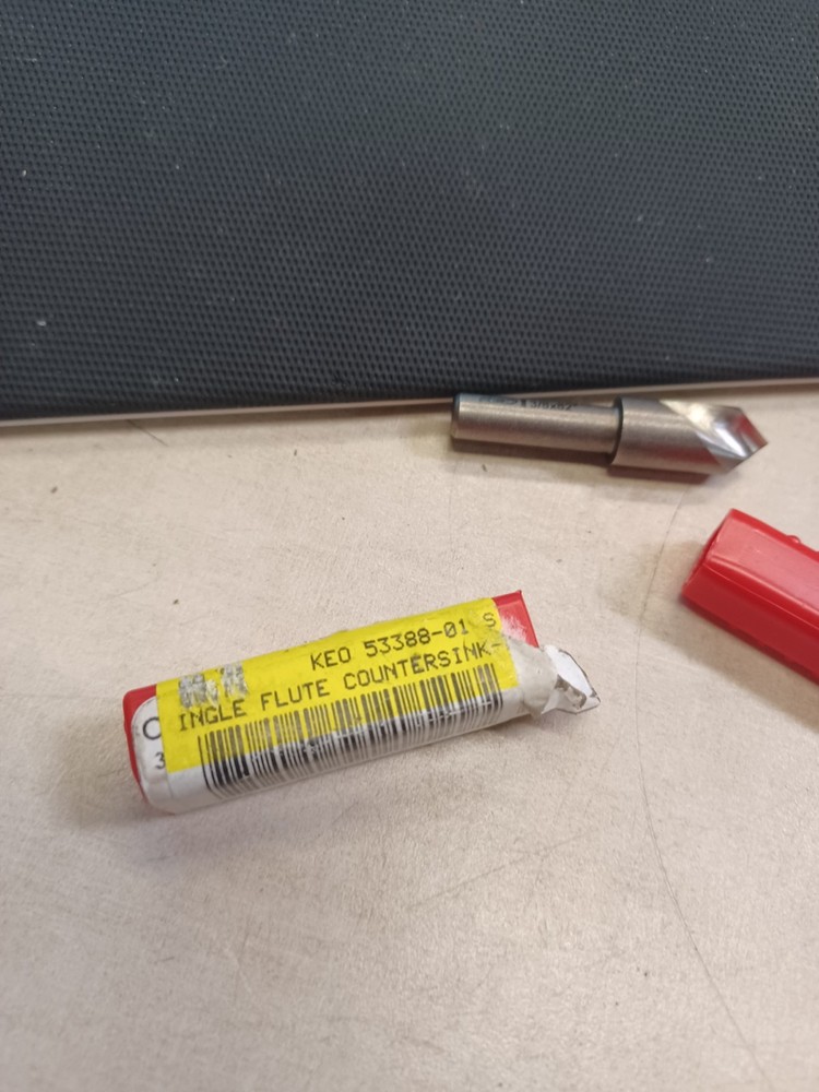 KEO 53388-01 Single Flute Countersink - 82 Degree Angle