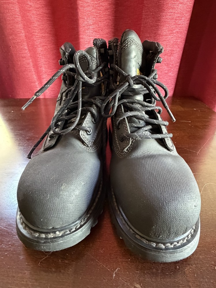 Caterpillar Precision Composite Toe Waterproof Work Boot Thinsulate Black Mens 7
