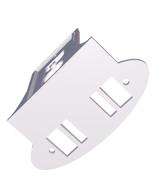 Wall Mount Outlet for Electric Toothbrushes