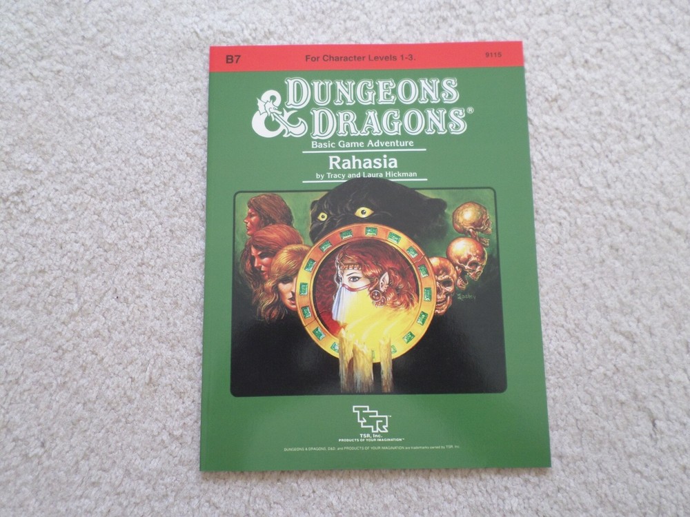 Rahasia B7 Dungeons & Dragons adventure module